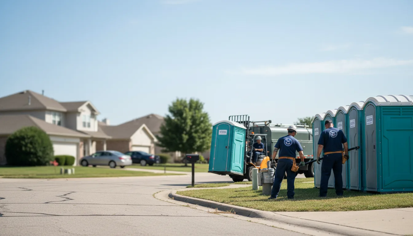 Porta Potty Rental in Elmore, OH near me